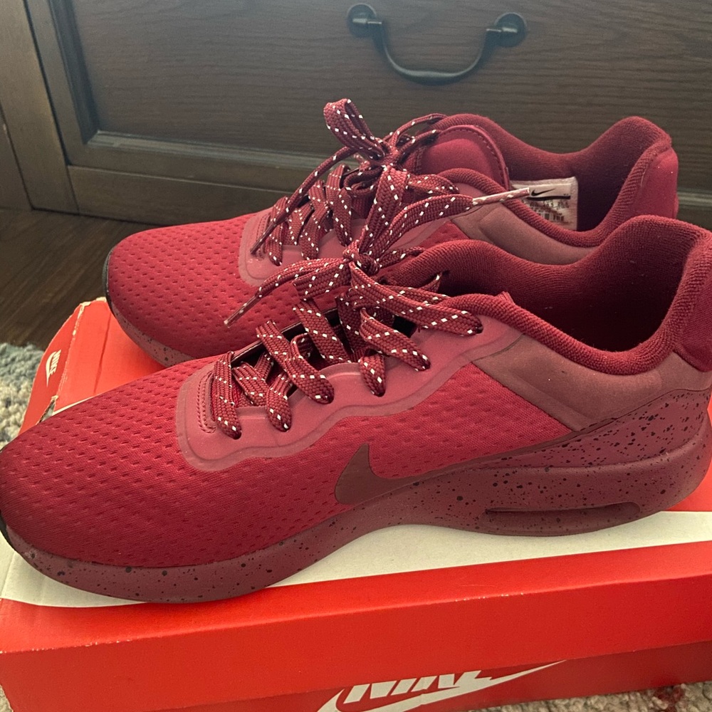 Burgundy Nike Air Max Modern SE Sneakers - Picture 3 of 3